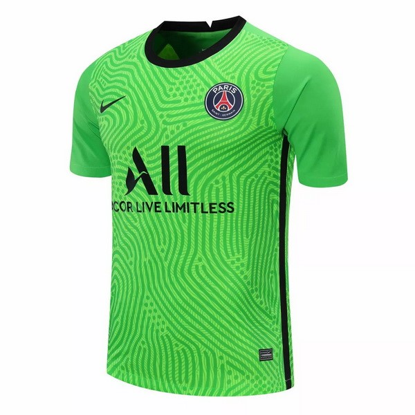 Trikot Paris Saint Germain Torwart 2020-21 Grün Fussballtrikots Günstig